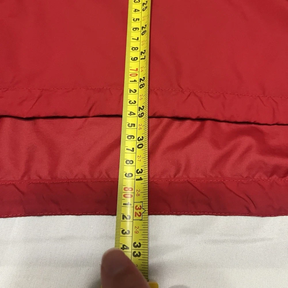 Y2K The North Face Hydrenaline Anorak Jacket Mens XL Red Pullover Rain